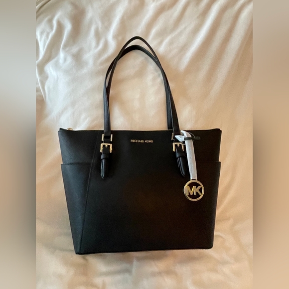 Michael Kors Handbags - Michael Kors Charlotte Saffiano Tote Bag